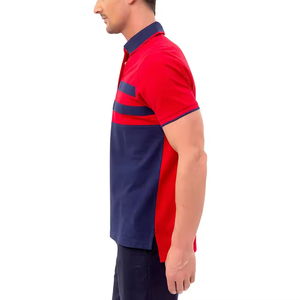 Polo de golf con logotipo personalizado impreso de secado rápido polos de golf liso poliéster algodón para hombre bordado en blanco Polo de golf para hombre - Product Image 3