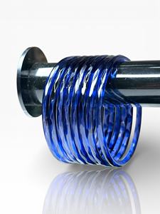 กำไลแก้วเหลี่ยมเงาสีน้ำเงินเข้ม สไตล์ทันสมัยสำหรับงานแต่งงาน ประดับมุกเทียม ดูสะอาดตา เหมาะสำหรับสวมใส่ในชีวิตประจำวันสำหรับผู้หญิง - Product Image 3