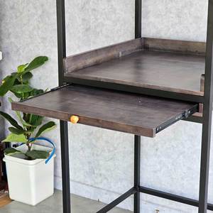 Washing Machine and Dryer <b>Rack</b> 80x77x200cm with Sliding Laundry Tray for Easy Installation & Wall-Mounted <b>Drying</b> - Product Image 6