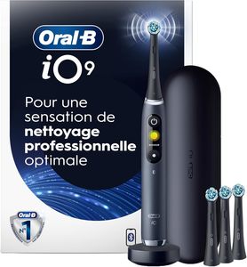 Cepillo de dientes eléctrico Oral-B iO Serie 9 con 4 cabezales de repuesto Oral-B, Negro Ónix - Product Image 5