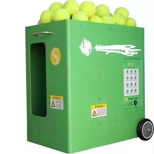 Máquina Lanzapelotas de Tenis con Control Remoto Auténtica de Alta Calidad para Entrenamiento Deportivo - Product Image 1
