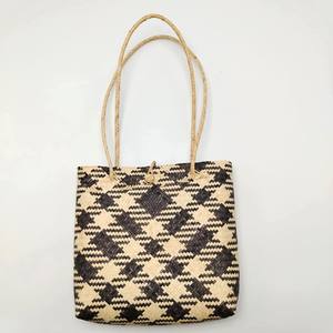 Bolsos de hombro de pasto marino para mujer, bolso de tiras largas de pasto marino, venta directa de fábrica, bolso trenzado - Product Image 4