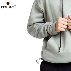 Ropa de calle unisex personalizada, sudaderas con capucha para hombre, sudaderas de invierno de gran tamaño de tela polar, 100% de algodón con técnica de lavado a la piedra - Product Image 3