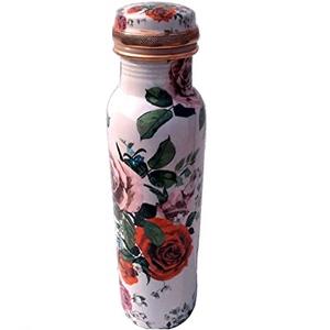 Vente chaude forme ronde 100% bouteille d'eau en cuivre pur pour les bienfaits pour la santé eau potable bouteille en cuivre à bas prix - Product Image 6