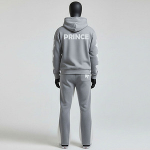 Vente en gros de survêtements à capuche personnalisés à impression puff, streetwear, pantalon de survêtement et sweat-shirt surdimensionnés et lourds - Product Image 3