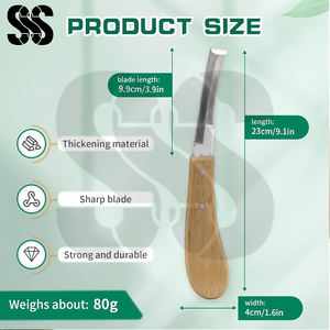 Herramienta para Recortar Cascos de Caballos, de Acero Inoxidable, Curva, Afilada, Resistente al Óxido, de Alta Calidad, Nueva, Moderna y Duradera - Product Image 5