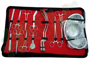 Ensemble d'instruments chirurgicaux d'obstétrique et de gynécologie pour l'accouchement - Kit d'instruments d'accouchement en acier inoxydable de haute qualité avec boîte - Product Image 5