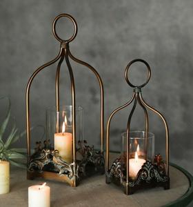 Bougeoir en fer artisanal au meilleur design pour la décoration intérieure, éclairage décoratif élégant de style vintage aux meilleurs tarifs - Product Image 1