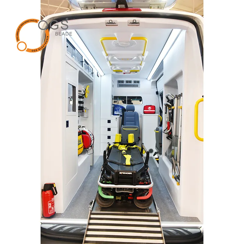 Ambulance Fire Truck Interior Ceiling Led Light Warning Light Bar 3W Leds Lightbar Grille Light Strobe
