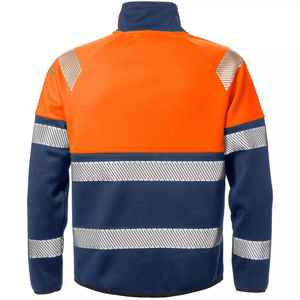 Venta al por mayor ropa de trabajo de seguridad resistente al agua traje de trabajadores de la construcción chaqueta transpirable personalizada reflectante de seguridad de alta visibilidad - Product Image 4