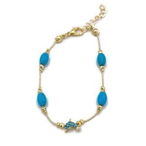 สร้อยข้อมือลูกปัดตาชั่วร้ายทรงเสน่ห์แฟชั่น - Product Image 1