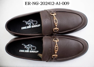 รองเท้าคอมแบทหนังแท้สำหรับผู้ชายแบบปรับได้ดีไซน์ให้ความสูงระดับข้อเท้าพร้อมหัวเข็มขัดโลหะทนทานลดราคา! - Product Image 5