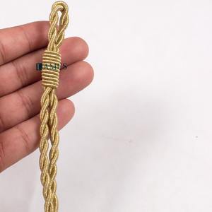 เชือกตกแต่งเครื่องแบบพิธีการคุณภาพสูง เชือกตกแต่งหมวกเครื่องแบบคุณภาพสูง ผลิตในประเทศปากีสถาน - Product Image 2