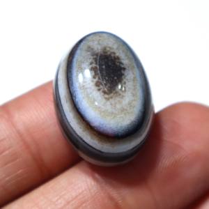 Piedra Preciosa de Ágata Natural Sulemani Aqeeq, Cabujón de Ágata, Ágata Veteada, Piedra Suelta Lisa, Proveedor Mayorista para Joyería - Product Image 1