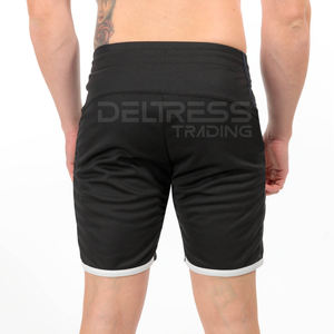 <b>Men's</b> High Street Style 6XL Casual Fitness Sportswear <b>Shorts</b> Comfortable with <b>Elastic</b> <b>Waistband</b> Solid Pattern Decoration Sale! - Product Image 5