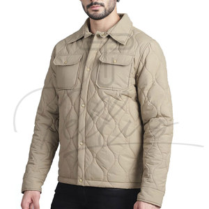 Nouvelle arrivée, veste matelassée pour homme à manches longues, logo personnalisé, position avant, style formel, respirante, hiver, personnalisable, vente en gros - Product Image 2