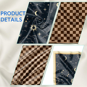 2025 naturel flux couleur audacieuse foulard en soie défini par Grace foulard en soie ajouter du style sans effort foulard en soie pas cher prix OEM - Product Image 3