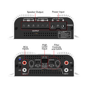 Amplificador Taramps TS 800x4 Clase D de Rango Completo y 4 Canales con Entradas RCA Tradicionales, 800 Watts RMS a 2 Ohms, 14.4 VCD - Product Image 4