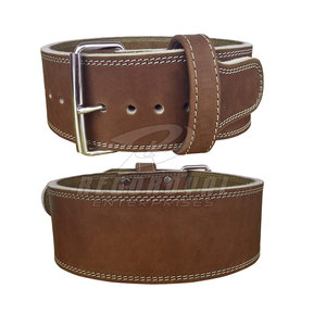 Cinturón de elevación de apoyo para atletas y levantadores Logotipo personalizado Cinturón de gimnasio de una sola punta Cinturón resistente - Product Image 1