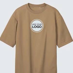 AIRism เสื้อยืดทรงแบ็กกี้ผู้ชายผ้าคอตตอนโอเวอร์ไซส์ผ้าคอตตอน100% ปรับแต่งได้แบบแห้งเร็วและเป็นมิตรกับสิ่งแวดล้อม - Product Image 4