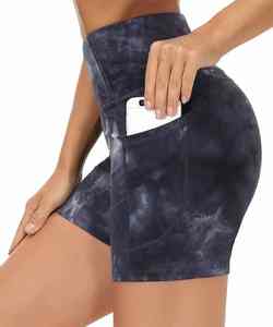 2025 High Waist Yoga Tight Shorts Breathable Active Shorts OEM From USA leggings, Seamless, High Waist - Product Image 2