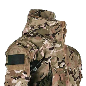 สูทล่าสัตว์ลายพรางมีฮู้ดผ้าเงียบและป้องกันลมได้ - Product Image 2