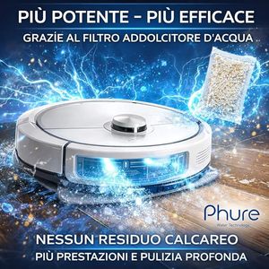 Filtro Suavizador de Agua Ecológico Phure PHL300 para Robots de Limpieza de Pisos, 6 Meses de Protección, Elimina Impurezas - Product Image 2
