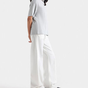 Wholesale 2025 Women Streetwear Slim Fit <b>Ladies</b> Trousers High Quality Casual High Waist Solid Color Women Trouser OEM Service - Product Image 3