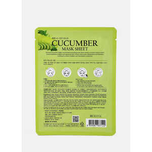 Maschera viso Baroness Cucumber di A3shop, maschera in tessuto idratante e lenitiva - Product Image 1
