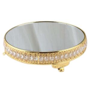 Nouveau Design Dessert Table Présentoir Cupcake Holder Avec Crystal Hang Accents pour Banquet De Mariage Fête D'anniversaire - Product Image 2