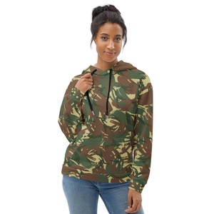 Respirant hommes coton polaire camouflage à capuche avec poche hiver chaud 330 GSM Fitness sport entraînement sweat à capuche - Product Image 3