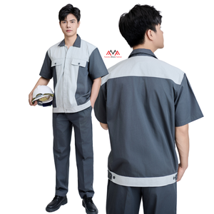 Vêtements de travail grande taille, uniforme bleu et noir pour ouvrier du bâtiment, avec accessoires pour le secteur pétrolier et gazier. - Product Image 3