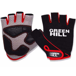 Guantes Deportivos de Medio Dedo con Correa Ajustable para la Muñeca, Agarre de Cuero para Gimnasio, Fisicoculturismo, Levantamiento de Pesas - Product Image 1