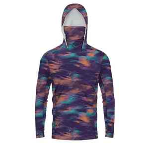 Nueva Camisa Larga de Pesca con Estampado, Logotipo Personalizado, Protección Solar UPF50, Secado Rápido, Sublimación, Antibacteriana, Transpirable, 100% - Product Image 4