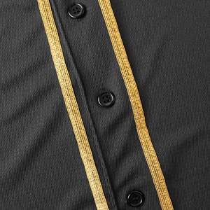 Camiseta de béisbol duradera, sublimación personalizada, elegante camiseta de equipo personalizada, ropa deportiva de entrenamiento transpirable al por mayor - Product Image 5