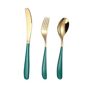 Mango de diseño de llave, cubiertos de acero inoxidable con acabado Chapado en Color dorado, cubiertos aptos para lavavajillas para uso en el hogar, boda, Juego de 2 uds. - Product Image 5