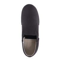 Bottes de jazz en toile BAIFA pour hommes et femmes, tige élastique, cuir véritable, semelle fendue, doublure en coton, entraînement de ballet professionnel