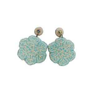 Pendientes Colgantes de Cuentas con Forma de Casa de Jengibre Hechos a Mano, Pendientes Festivos con Cuentas de Casa de Jengibre - Product Image 4