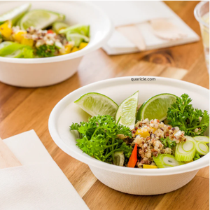 ชามชานอ้อยแบบใช้แล้วทิ้งขนาด16ออนซ์วัสดุทำจากชานอ้อยสำหรับเอาซุปสลัดก๋วยเตี๋ยวอาหารเป็นมิตรกับงบประมาณ - Product Image 4