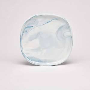 Placa cargadora de boda de resina transparente elegante moderna para decoración de hogar y Hotel platos de cena de diseño de lujo a precio completo - Product Image 3