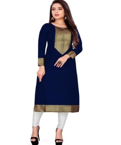 Venta al por mayor Vestidos casuales para mujeres Minorista en línea Compra a granel Moda de noche elegante Ropa India pakistaní Proveedores Kurti - Product Image 2