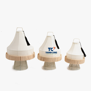 Bandeja Redonda de Ratán de Alta Calidad con Cubierta de Lino, Color Personalizado, Decoraciones para Servir en Ramadán, Precio al por Mayor - Product Image 2