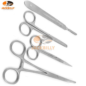 Minor Surgery Set Premium Stainless Steel Surgical Instruments Kit with BP Handle Includes Surgical <b>Scissors</b> Medic Instruments - Product Image 5