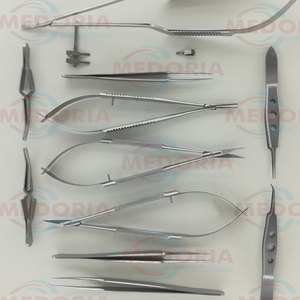 Offre Spéciale Medoria International Ciseaux Pièce Personnalisée Chirurgie De La Main 13 Pcs Yasargil Bulldog Castroviejo Ciseaux Pince À Épiler - Product Image 6