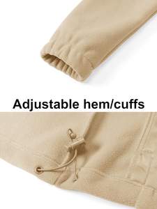 Chaqueta de invierno de talla grande para mujer, ligera, transpirable, Polar, con cierre de cremallera, bolsillos estampados, relleno de algodón para exteriores - Product Image 4