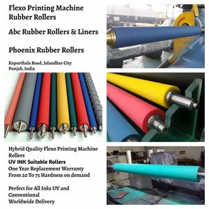 ลูกกลิ้งยางเครื่องพิมพ์เฟล็กโซ Phoenix Abc  ยาง EPDM เคลือบยาง พร้อมพิมพ์  แบบไฮบริดคอมบิ คุณภาพเยอรมัน รับประกัน 1 ปี รุ่น 2025 - Product Image 2