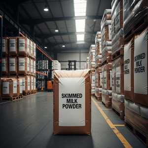 นมผงขาดมันเนยสำหรับใช้ในอุตสาหกรรมอาหารผงไขมัน1% สูงโปรตีนสูง - Product Image 6