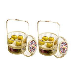 PRODUCTO CALIENTE Ligero, duradero y ecológico: por qué las cestas de bambú son perfectas para cada ocasión - Product Image 1