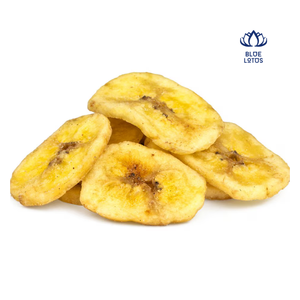 Chips de banane naturelles, sucrées et croustillantes, ingrédient pour en-cas à base de banane - Product Image 1
