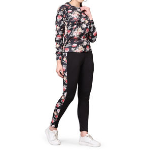 Venta caliente de las mujeres de poliéster Spandex sublimación de impresión chándal para las mujeres logotipo personalizado de alta calidad chándales al por mayor - Product Image 4